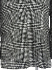 Houndstooth pattern jacket in black/white
