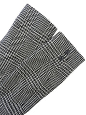 Houndstooth pattern jacket in black/white