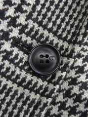 Houndstooth pattern jacket in black/white