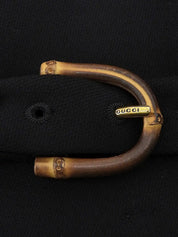 バンブーベルトジャケット　ブラック