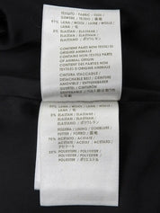 バンブーベルトジャケット　ブラック