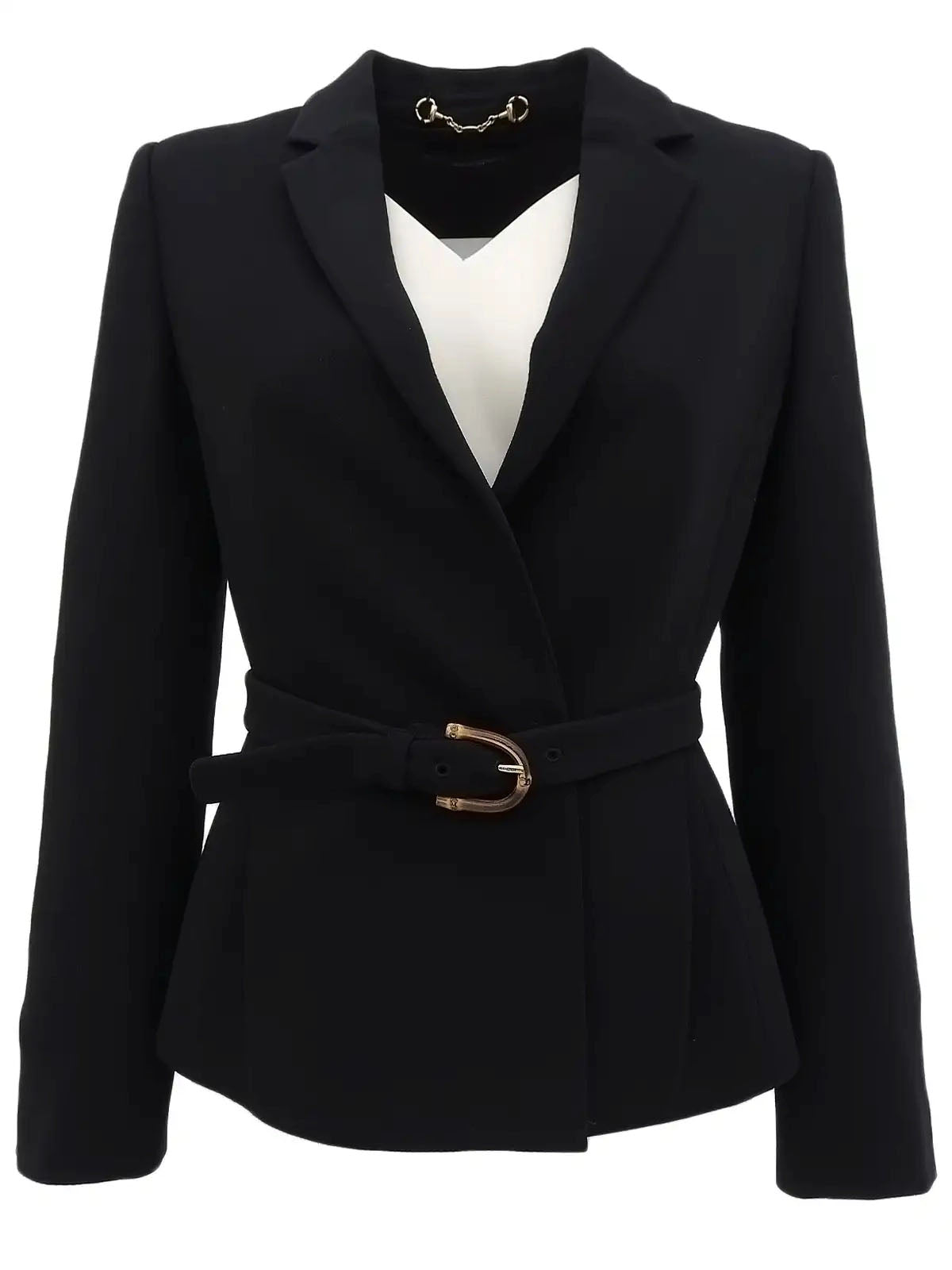 バンブーベルトジャケット　ブラック