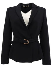 バンブーベルトジャケット　ブラック