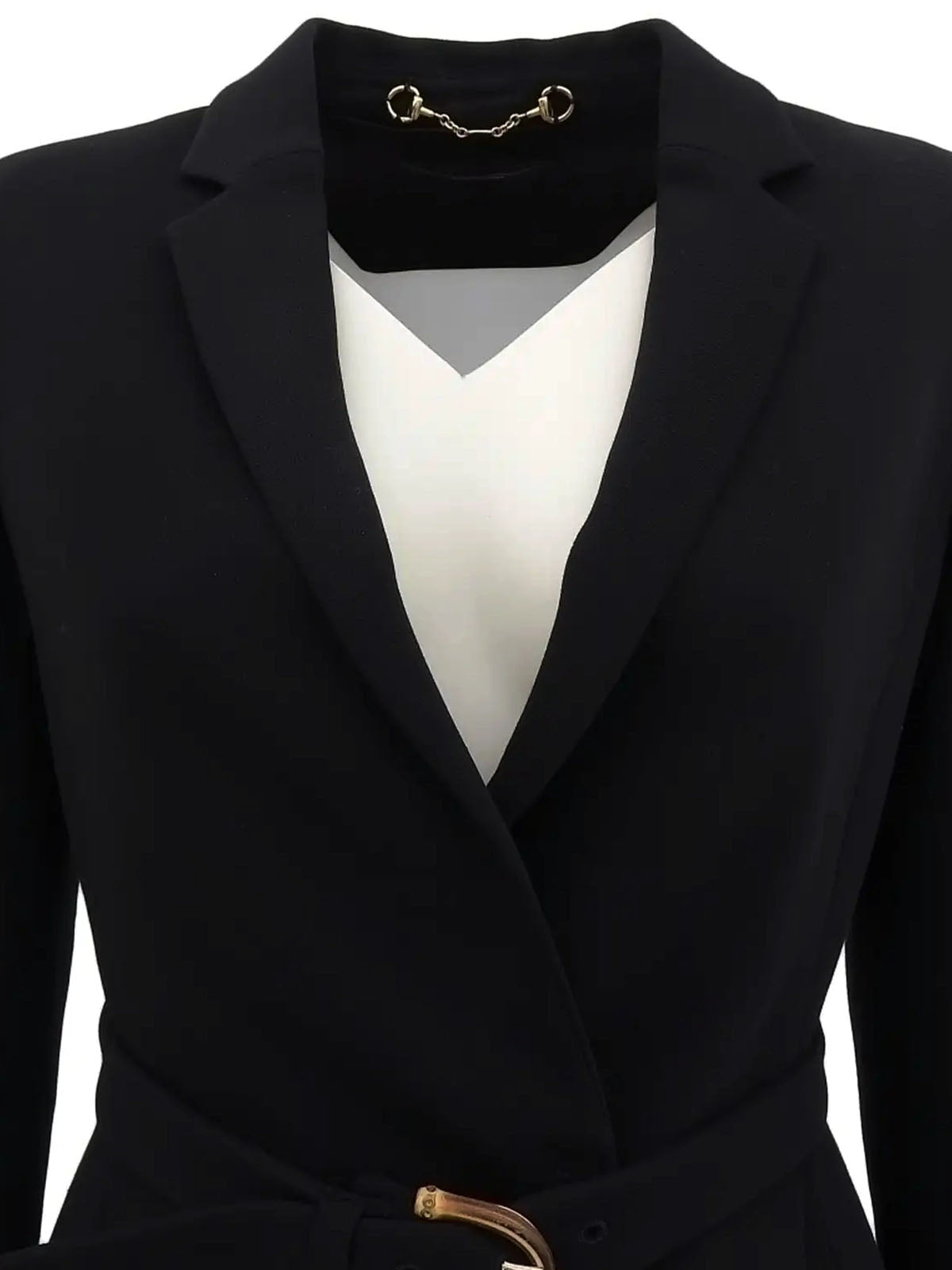 バンブーベルトジャケット　ブラック