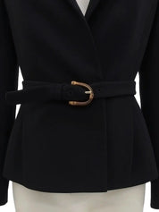 バンブーベルトジャケット　ブラック