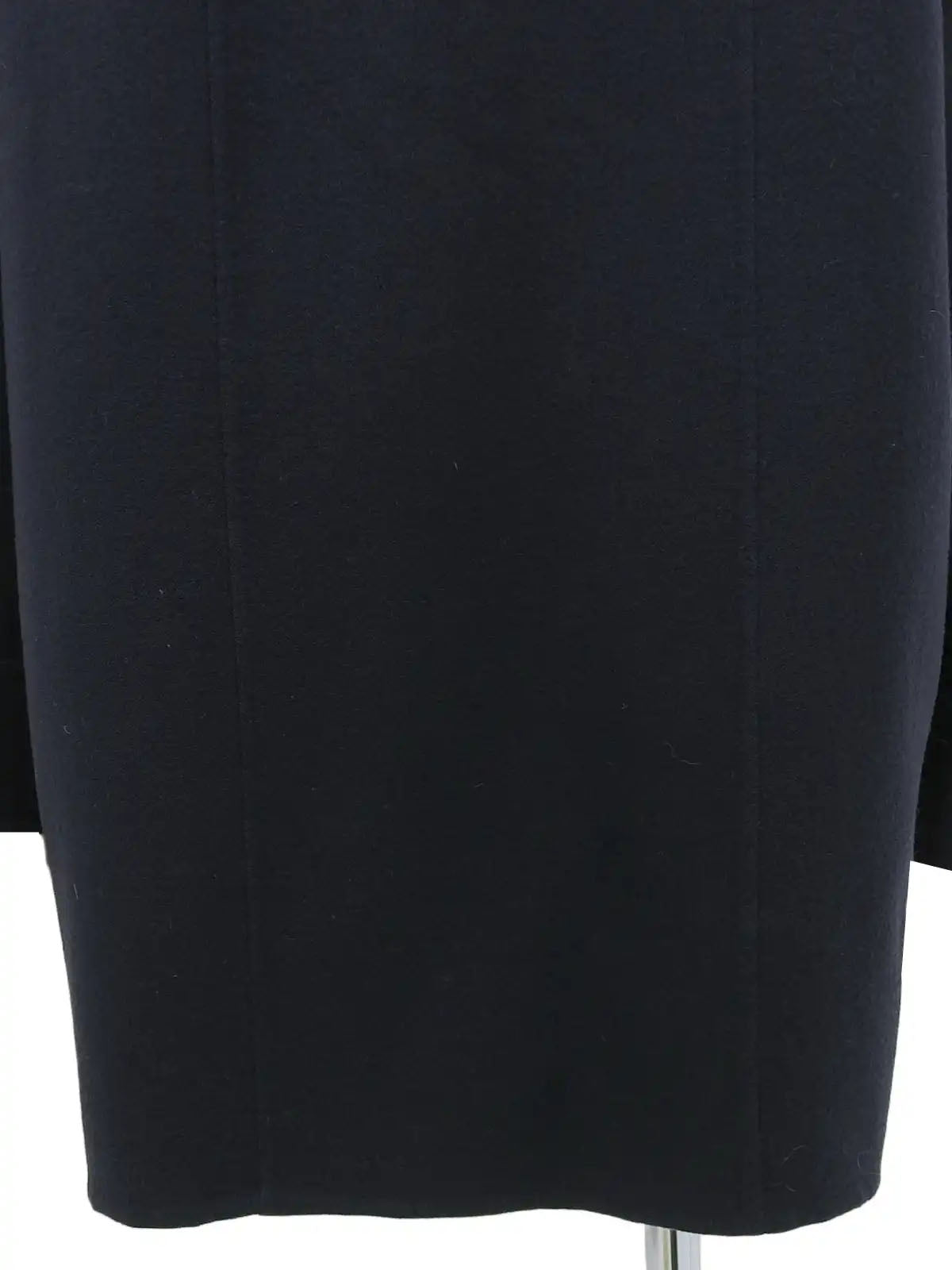 Navy Logo Button Coat