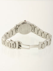 12Pダイヤモンドビーゼロワンウォッチ　シルバー/パープル