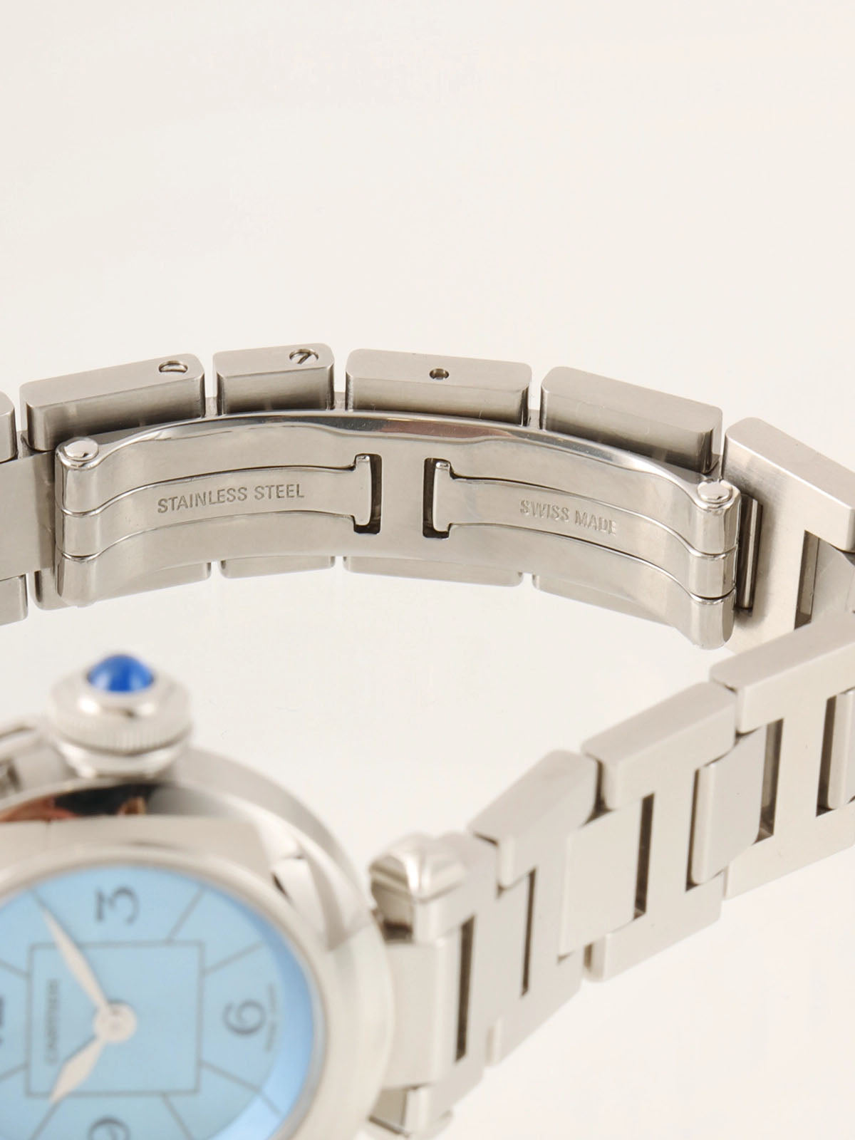 Miss Pasha 1st Anniversary Silver/Sky Blue
