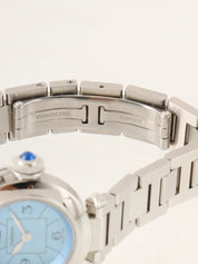 Miss Pasha 1st Anniversary Silver/Sky Blue