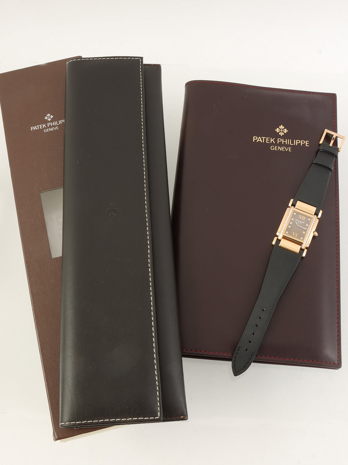 18K Diamond Twenty4 Pink Gold/Black