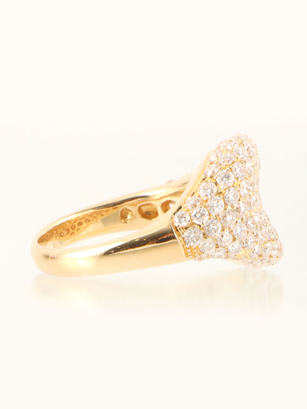 18Kダイヤモンドリング ゴールド