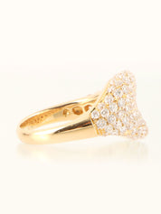 18Kダイヤモンドリング ゴールド