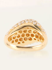 18K Gold Diamond Ring