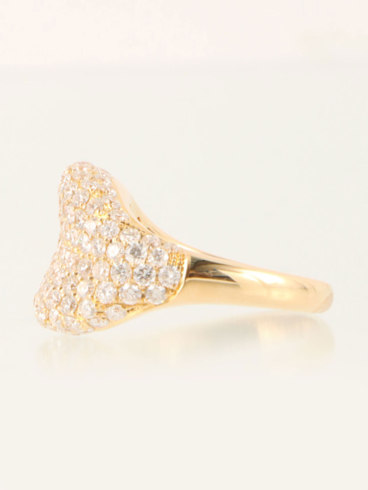 18Kダイヤモンドリング ゴールド