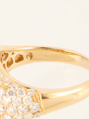 18K Gold Diamond Ring