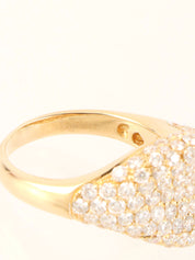 18Kダイヤモンドリング ゴールド