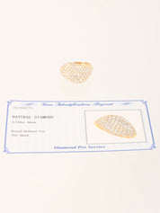 18Kダイヤモンドリング ゴールド