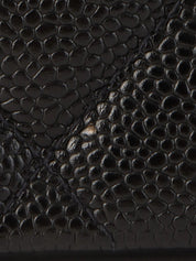 1995 Diana Flap Chain Bag, 25cm, Black, Caviar Skin