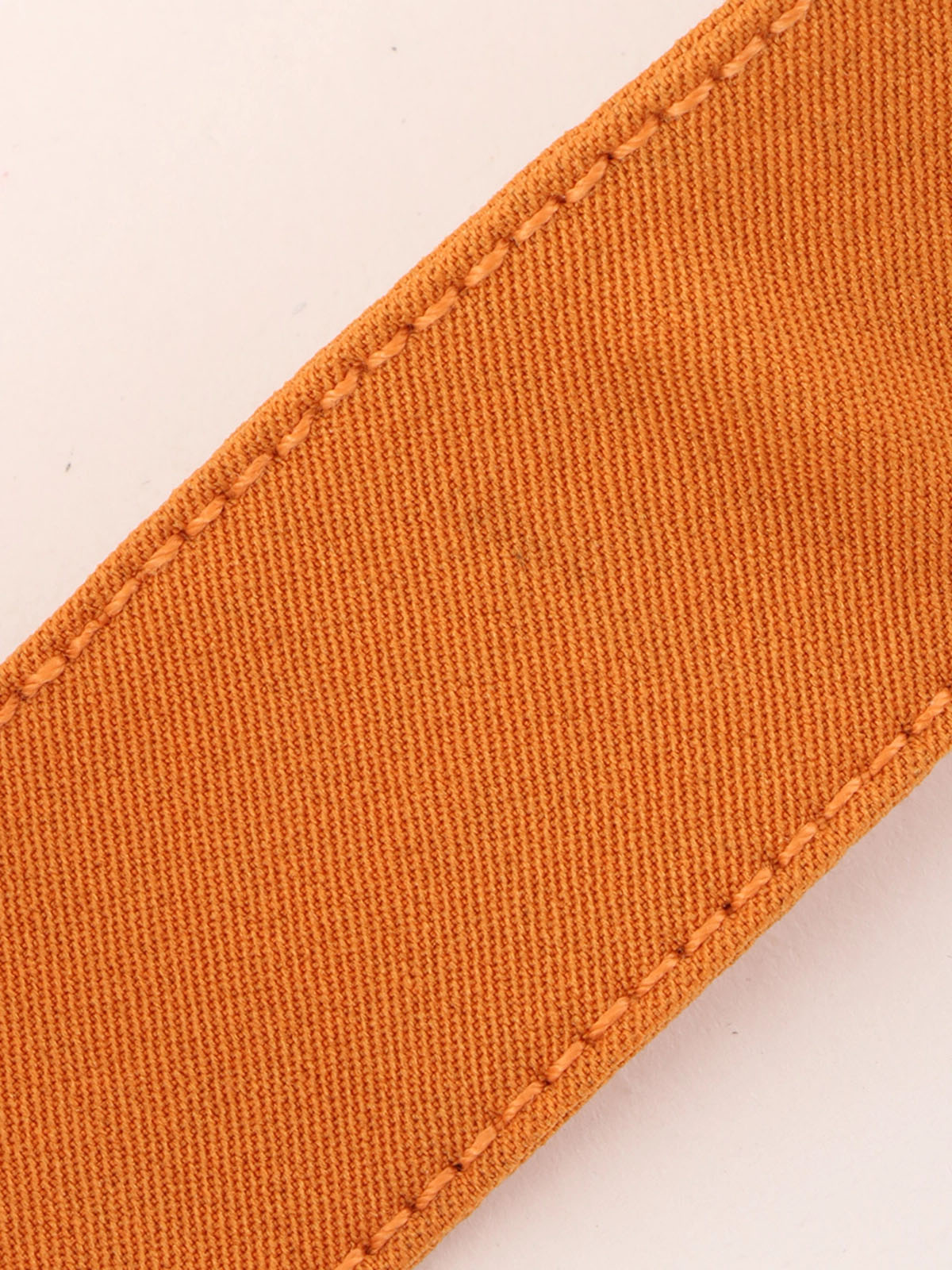 Logo Plate Handle 2-Way Bag Orange