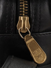 标志图案邮差包 黑色