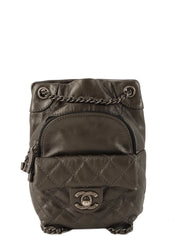 2015 CC Turnlock Backpack Mini Metallic Gray