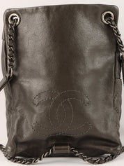 2015年頃製 CCターンロックバックパックミニ メタリックグレー