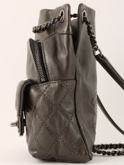 2015年頃製 CCターンロックバックパックミニ メタリックグレー