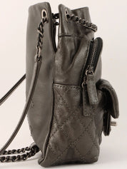 2015 CC Turnlock Backpack Mini Metallic Gray