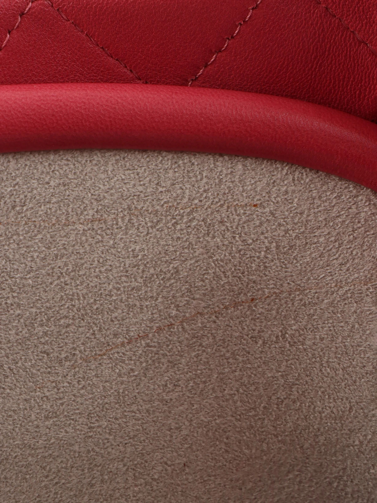 Made in 2012, pink matelassé stitch CC mark clasp clutch bag