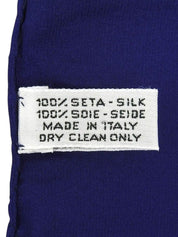 フラワーパターンスカーフ ブルー/マルチ