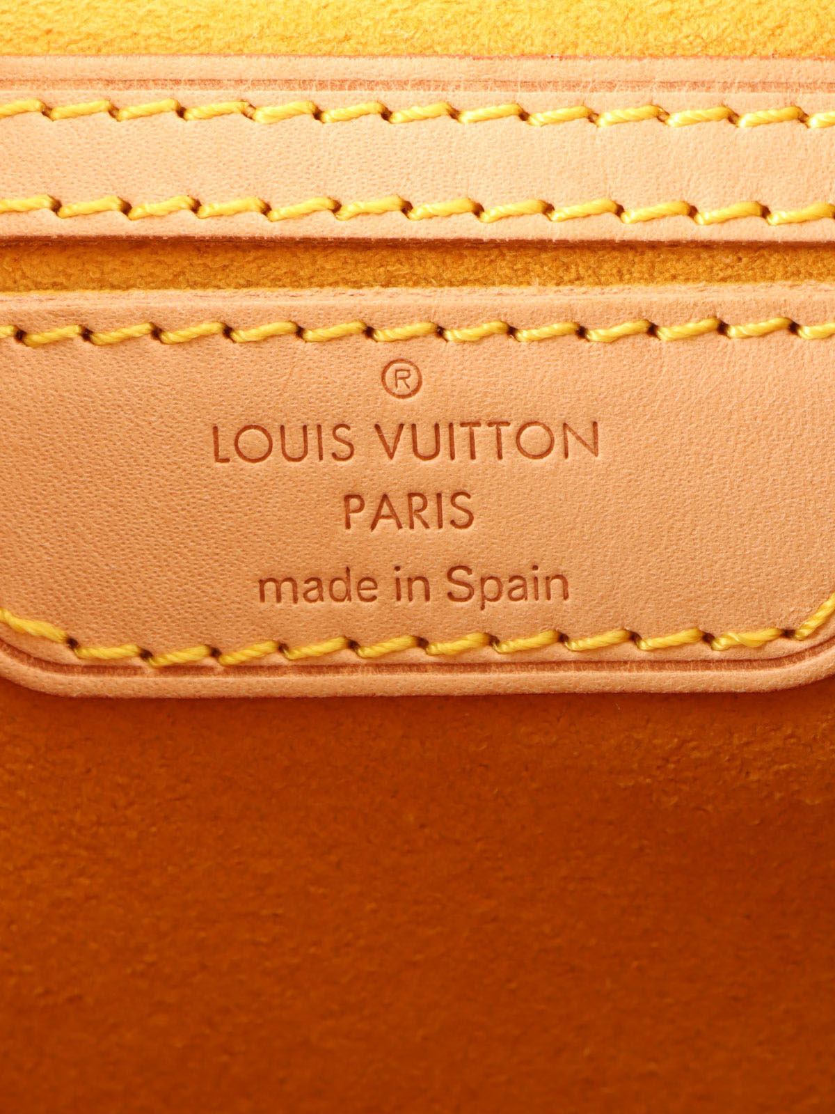 2006 Denim Monogram Sac Ado GM Blue