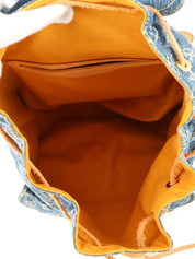 2006 Denim Monogram Sac Ado GM Blue