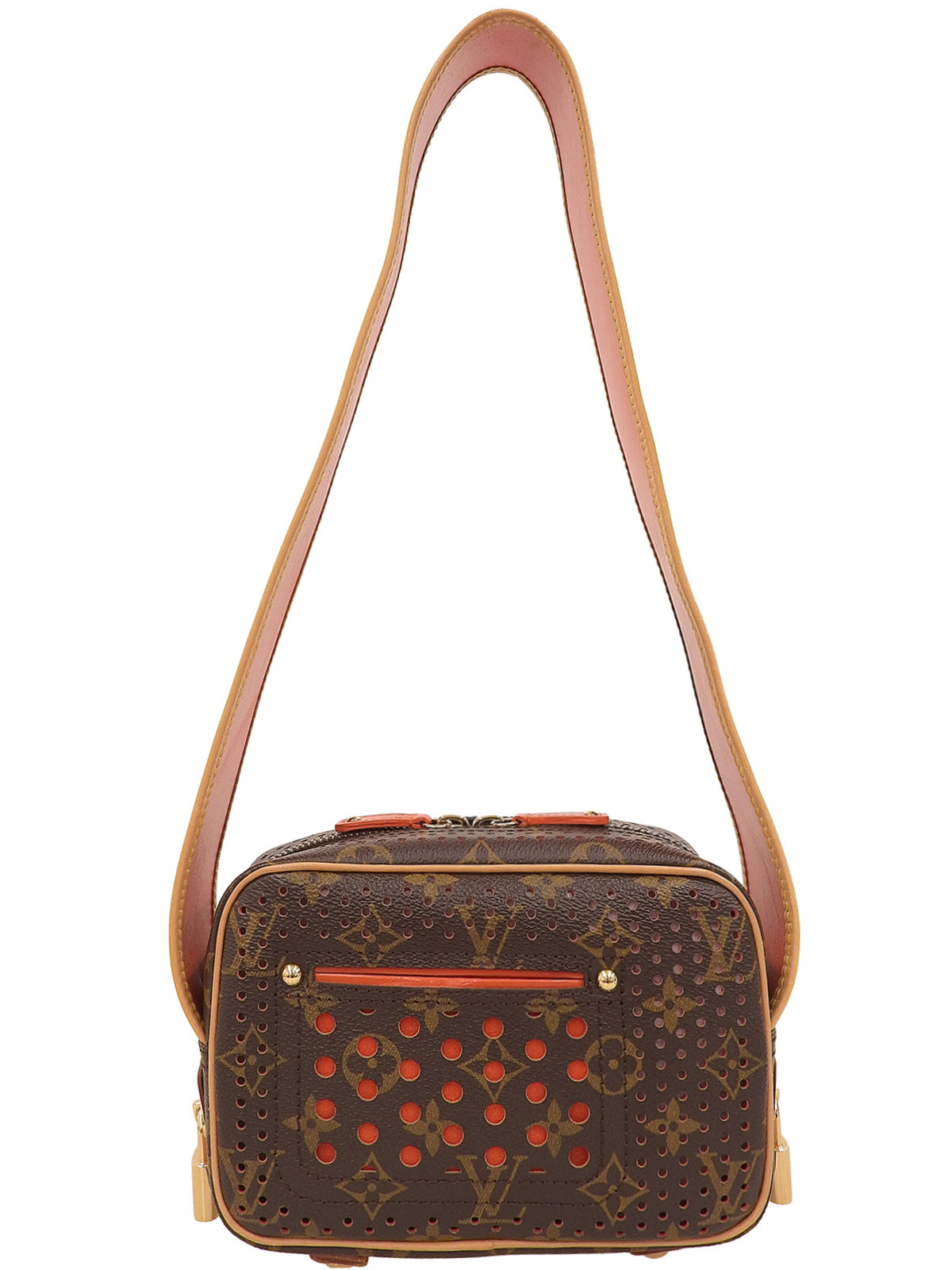 2006 Monogram Canvas Performini Trocadero in Brown/Orange