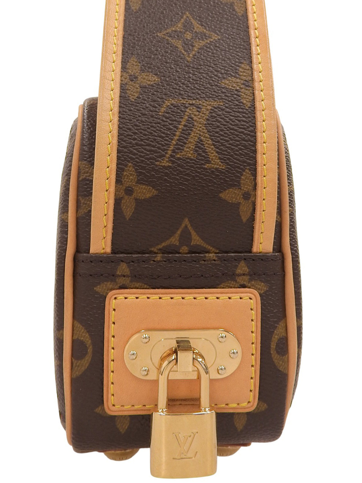 2006年製 キャンバスモノグラムペルフォミニトロカデロ ブラウン/オランジュ