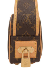 2006年製 キャンバスモノグラムペルフォミニトロカデロ ブラウン/オランジュ