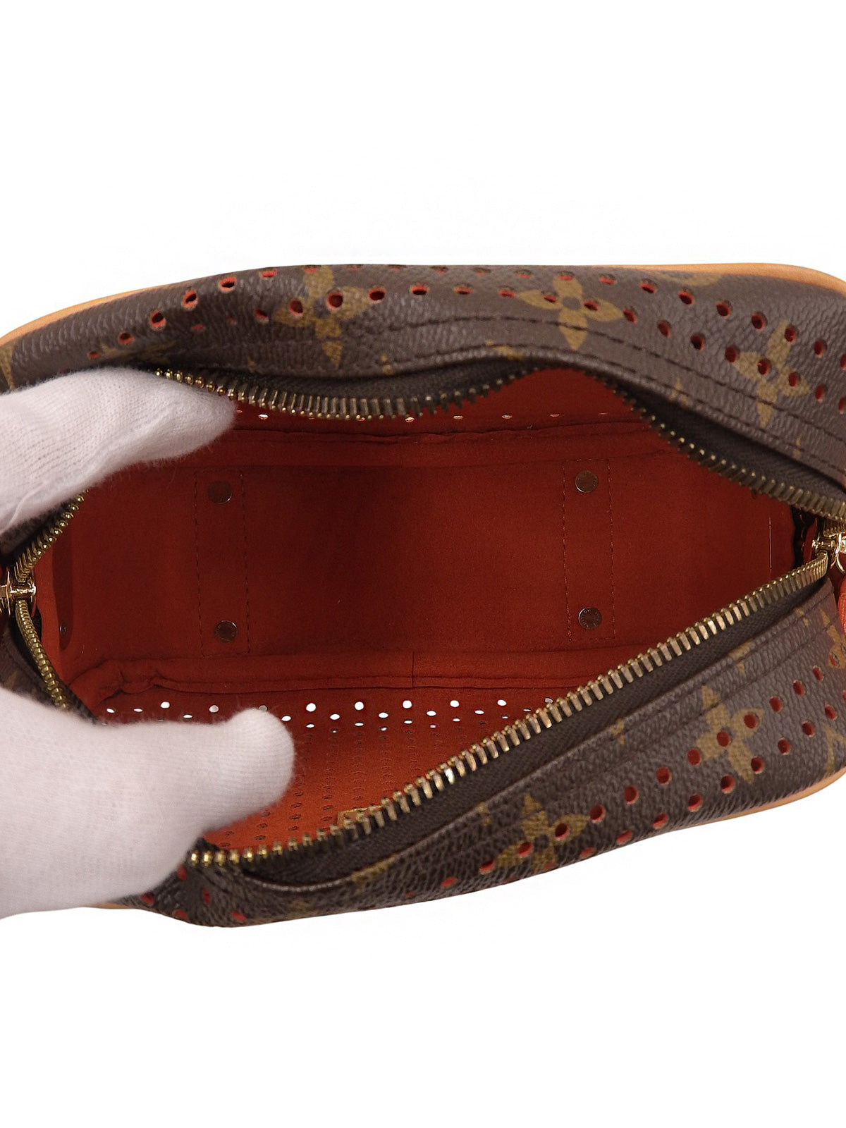 2006 Monogram Canvas Performini Trocadero in Brown/Orange