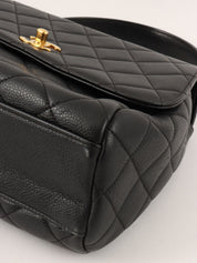 1997 CC Turnlock Handbag Black