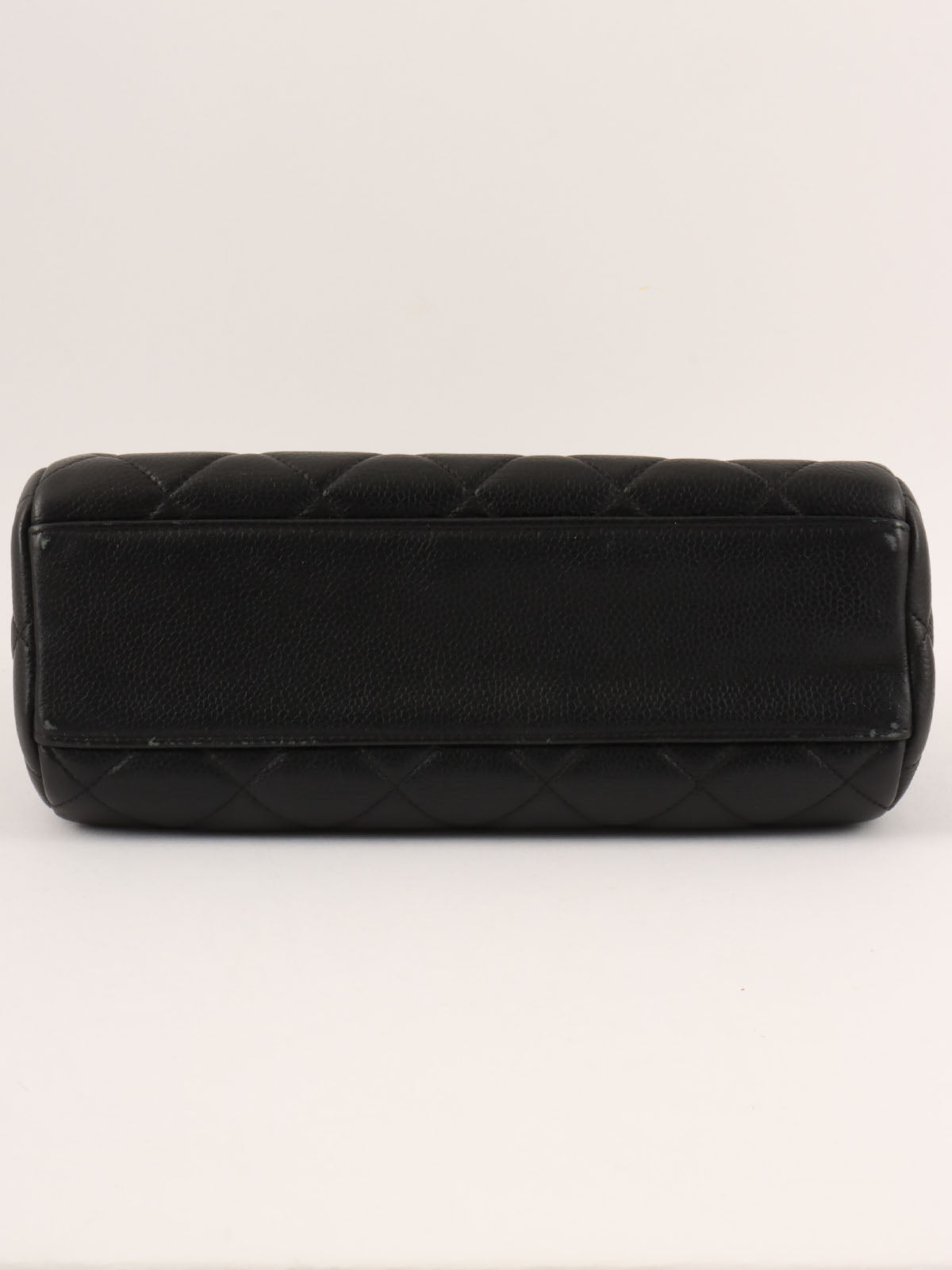 1997 CC Turnlock Handbag Black