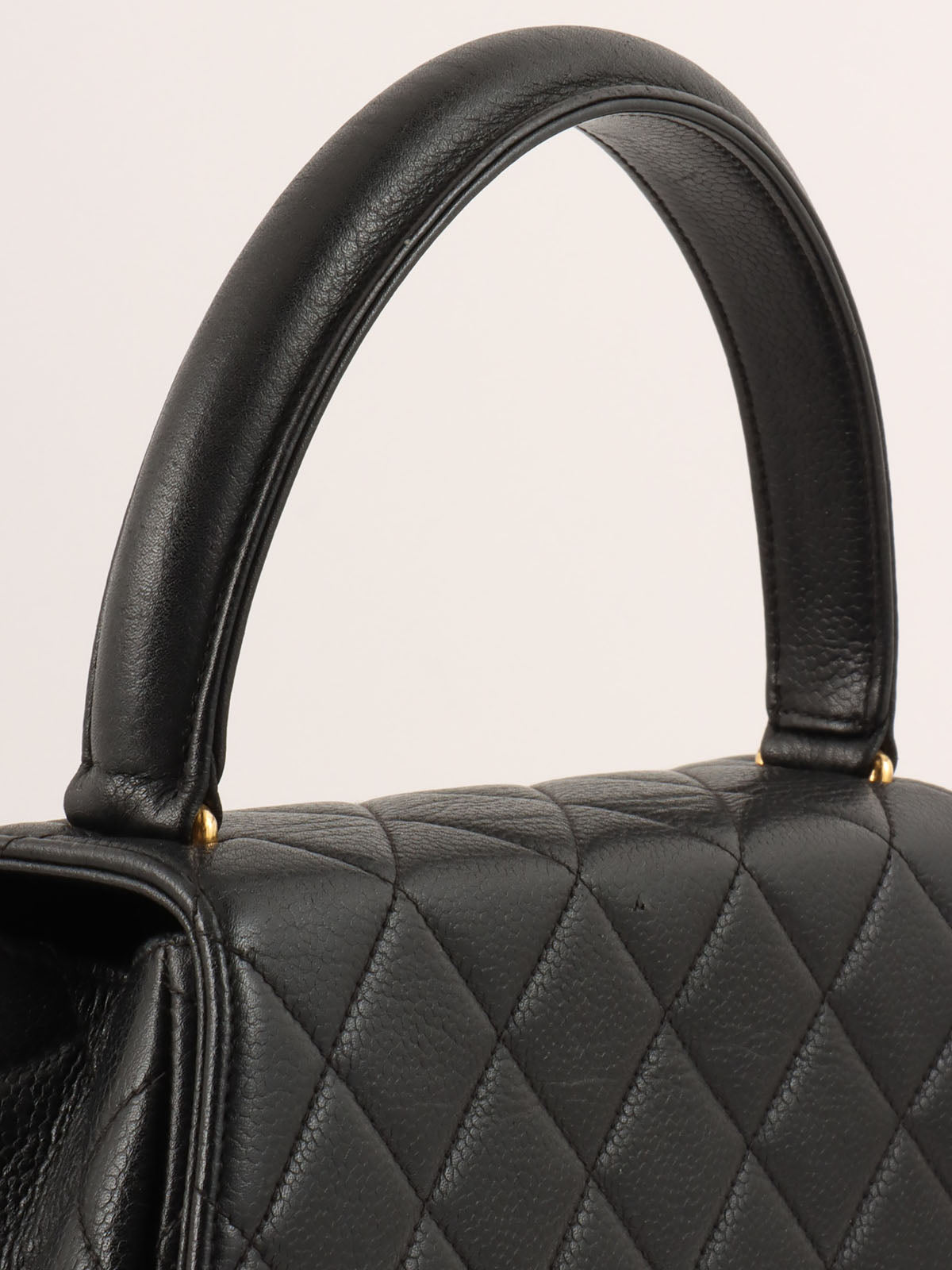 1997 CC 旋锁手提包 黑色