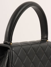 1997 CC 旋锁手提包 黑色