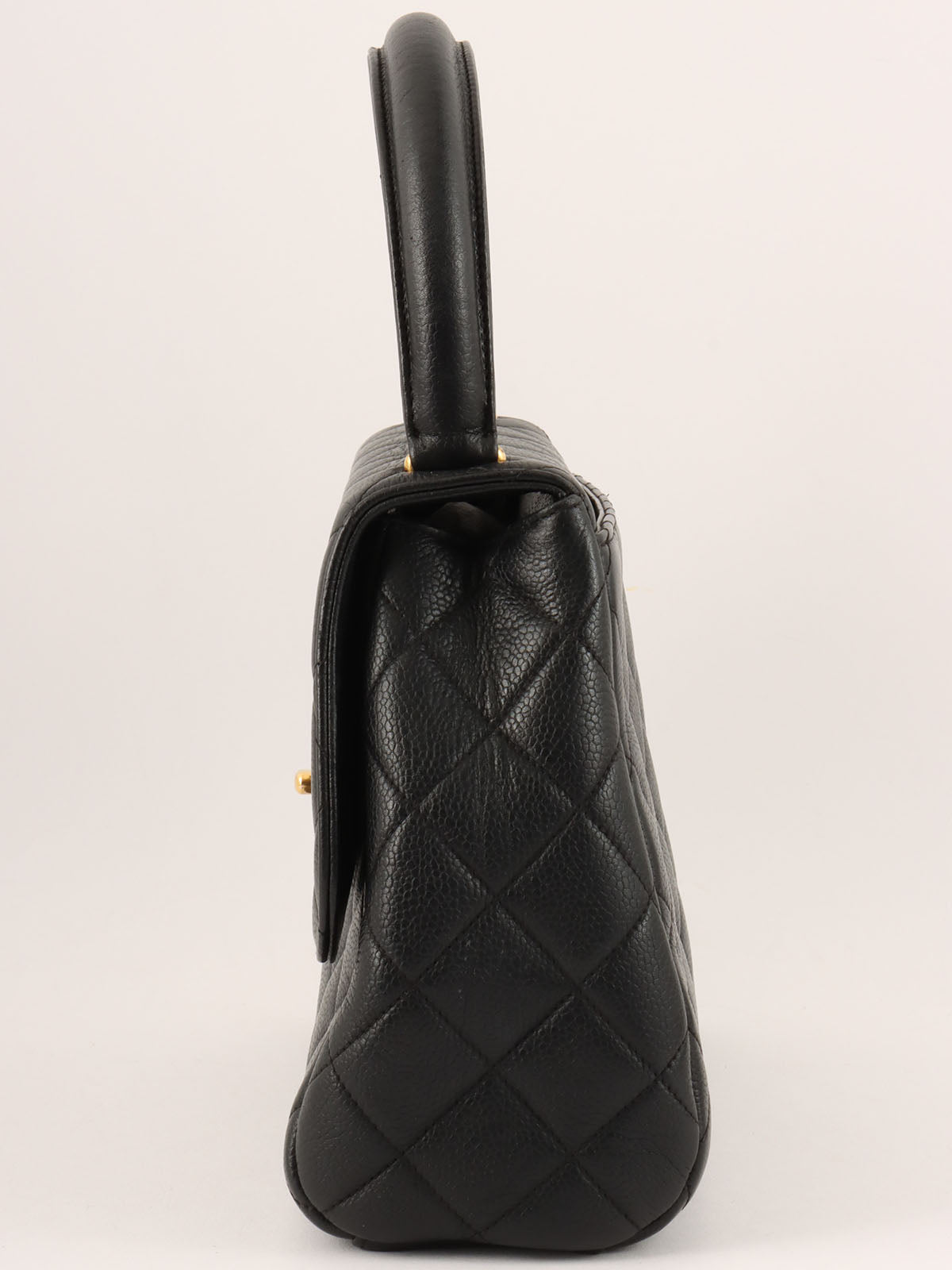 1997 CC Turnlock Handbag Black