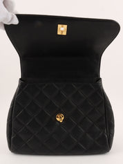 1997 CC Turnlock Handbag Black