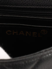 1997 CC 旋锁手提包 黑色