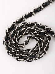2009 Caviar Skin Classic Flap Chain Bag 25cm Black