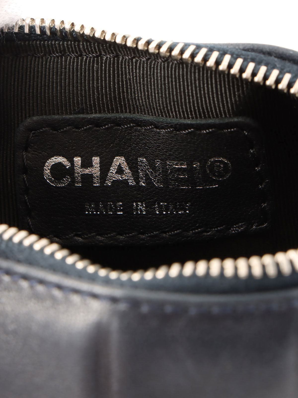 2001年頃製 チョコバーCCマークステッチポーチ ネイビー