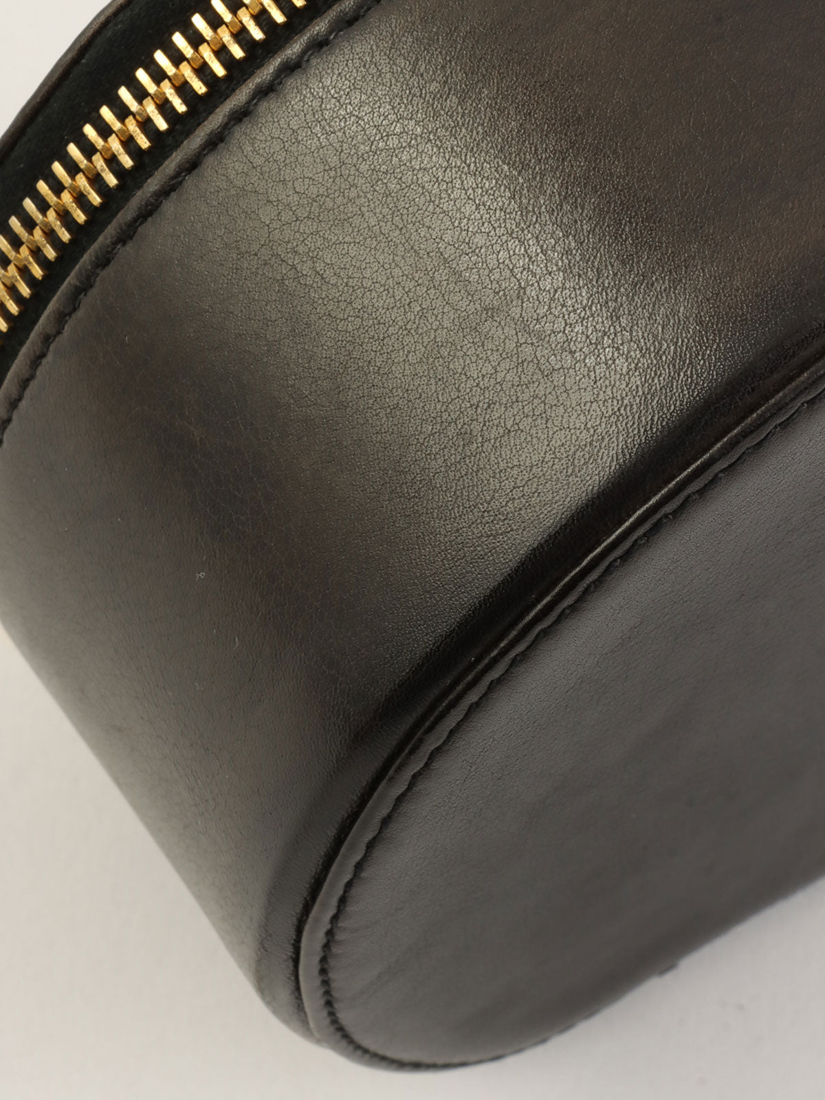 1992年頃製 CCマークステッチジュエリーケース ブラック