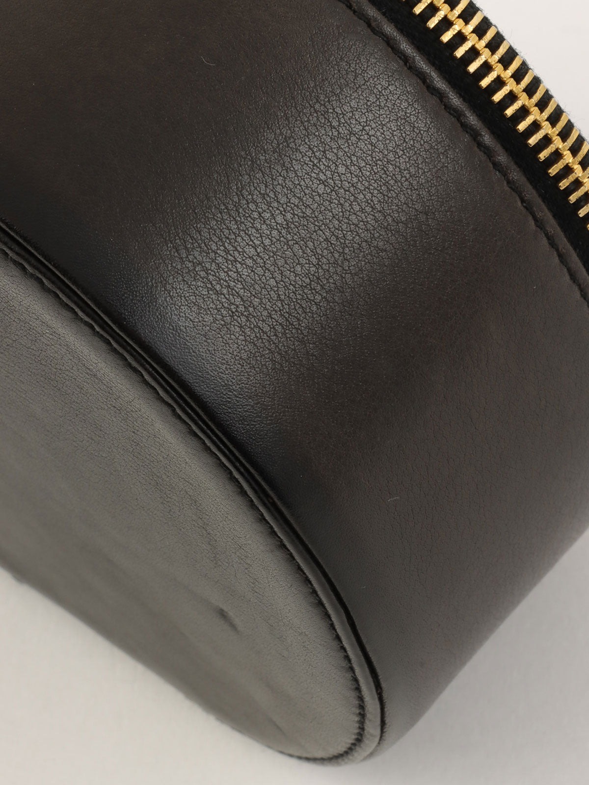 1992年頃製 CCマークステッチジュエリーケース ブラック