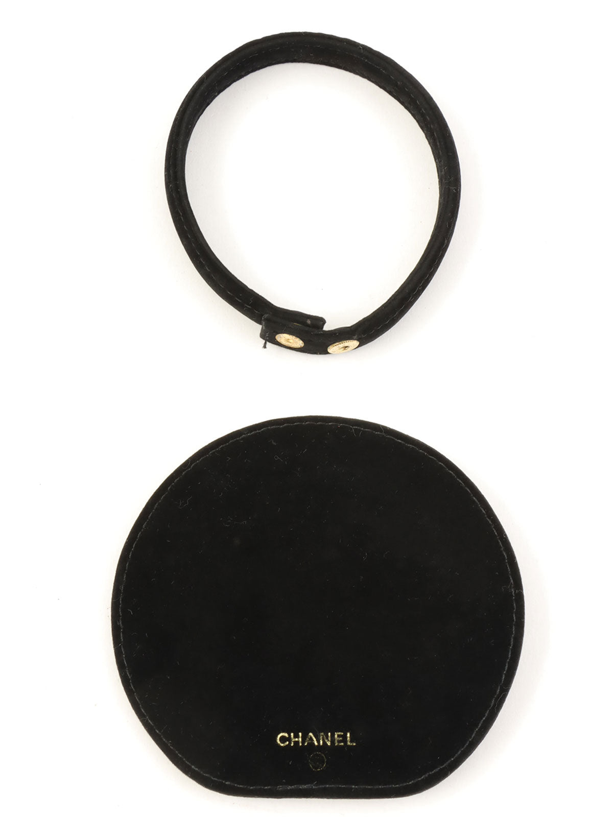 1992年頃製 CCマークステッチジュエリーケース ブラック