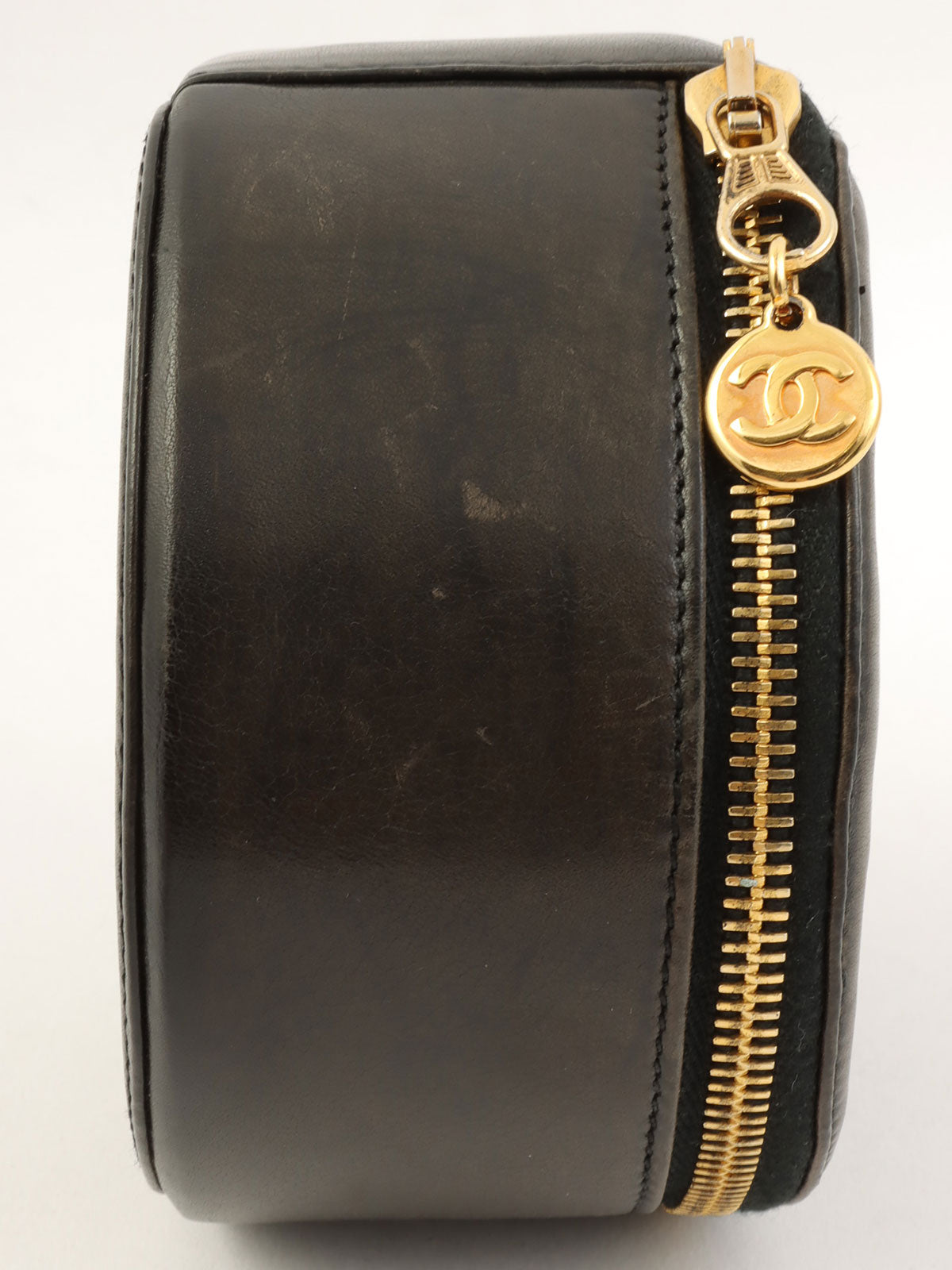 1992年頃製 CCマークステッチジュエリーケース ブラック