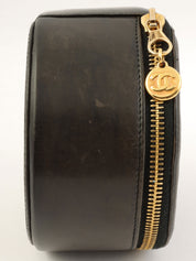 1992年頃製 CCマークステッチジュエリーケース ブラック